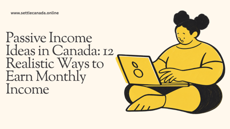 Passive Income Ideas in Canada: 12 Realistic Ways to Earn Monthly Income (2026)
