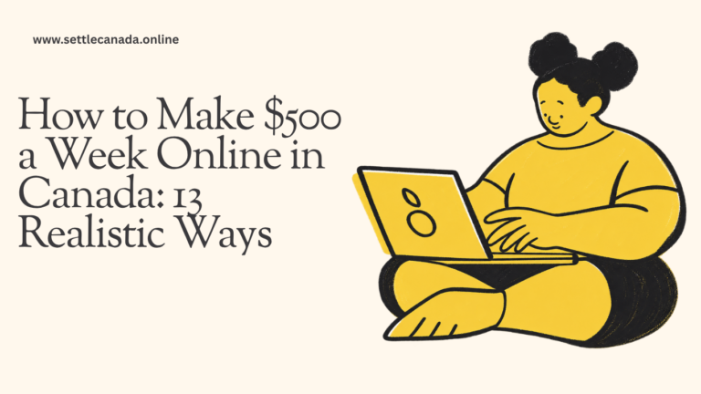 How to Make $500 a Week Online in Canada: 13 Realistic Ways (2026)